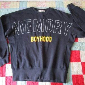 8 Seconds black Sweatshirt Size L memory Boyhood